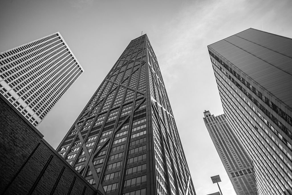 John Hancock office building in Chicago, Illinois, USA